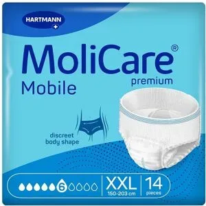 Molicare Premium Mobile 6 Tropfen Größe xxl