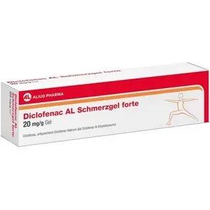 AL Aliud Pharma Diclofenac AL Schmerzgel Forte 20 mg/g Gel