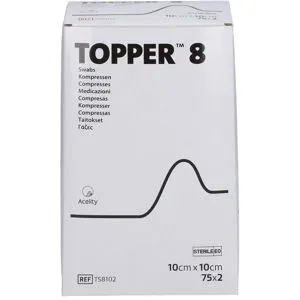 Topper 8 Kompr.10x10 Cm Steril