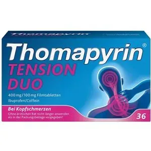 Thomapyrin TENSION DUO Kopfschmerztabletten