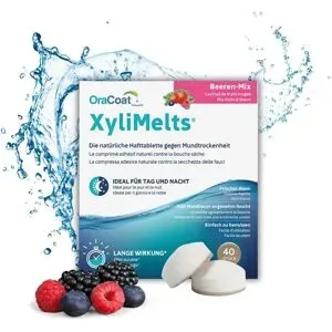 Xylimelts Hafttabletten Beeren-mix Oracoat