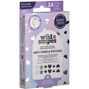 Wild Stripes Anti-Pickel Patches Holo Clear