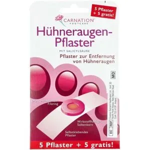 Carnation Hühneraugen-pflaster 5 + 5 gratis