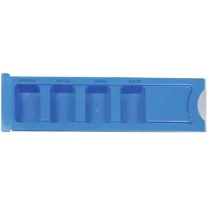 Careliv Produkte Medikamenten Dispenser 1 Tag blau