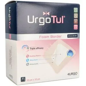 Urgotül Foam Border 10x10 cm Verband