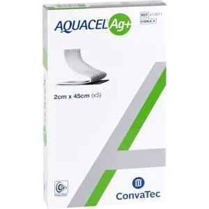 Aquacel Ag+ 2x45 cm Tamponaden