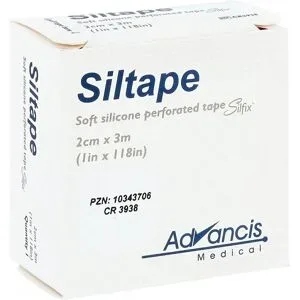 Siltape 2 cmx3 m Silikonpflaster