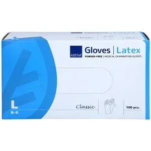 Latex-handschuhe Classic Unster.puderfrei L Natur