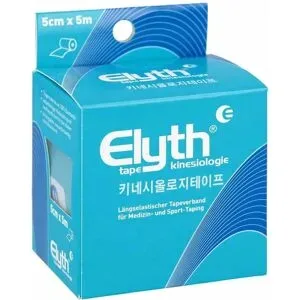 Elyth Tape Kinesiologie 5 cmx5 m blau