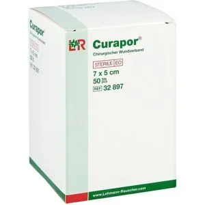 Curapor Wundverband steril chirurgisch 5x7 cm