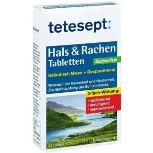 Tetesept Hals & Rachen Tabletten zuckerfrei