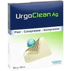 Urgoclean Ag 10x12 cm Verband