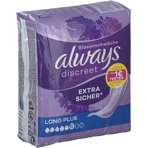 Always discreet Inkontinenz Binden long plus