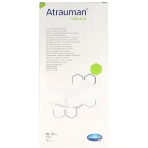 Atrauman Silicone steril 10x20 cm Kompressen