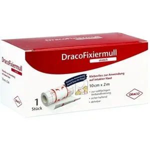 Dracofixiermull stretch 10 cmx2 m