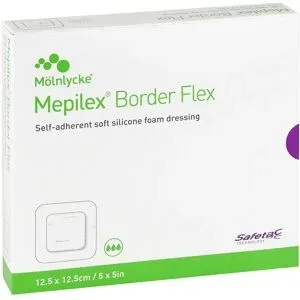 Mepilex Border Flex Schaumverb.haftend 12,5x12,5cm
