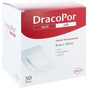 Dracopor Wundverband 8x10 cm steril