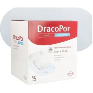 Dracopor waterproof Wundverband 8x10 cm steril