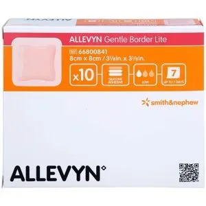 Allevyn Gentle Border Lite 8x8 cm Schaumverb.