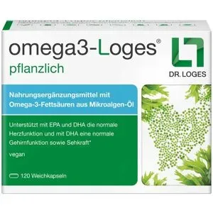 Omega3-Loges Kapseln pflanzlich