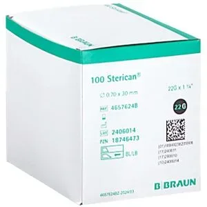 Sterican Einmalkanüle 22 G 30 Mm