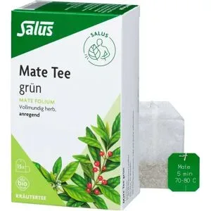 Mate Tee grün Kräutertee Mate folium bio Salus
