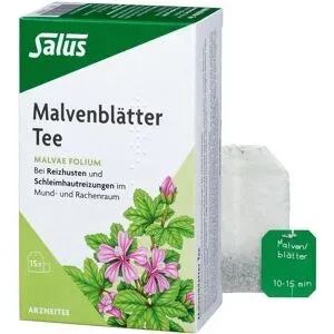 Malvenblätter Arzneitee Bio Salus Filterbeutel
