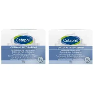 Cetaphil Optimal Hydration Belebende Tagescreme + Nachtcreme