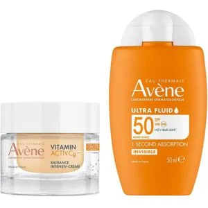 Avene Ultra Fluid Invisible Lsf 50 + VITAMIN ACTIV Cg Radiance Creme