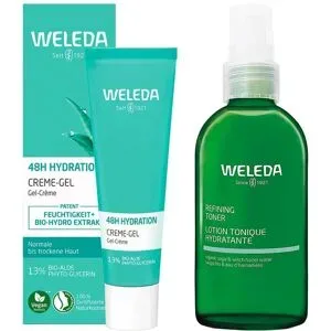 Weleda 48h Hydration Creme-gel & Refining Hydra Toner