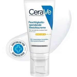 CeraVe Feuchtigkeitsspendende Gesichtscreme mit LSF 30
