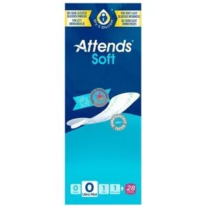 Attends Soft 0 ultra mini Einlagen anatomisch