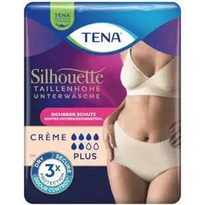 Tena Silhouette Plus L Creme Inkontinenz Pants