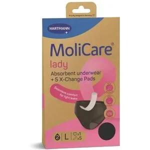 Molicare Lady Absorbent Underwear+5 Pads Größe L