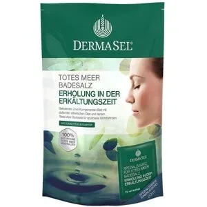 Dermasel Totes Meer Badesalz Erholung in der Erkältungszeit