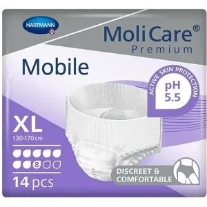 Molicare Premium Mobile 8 Tropfen Größe xl