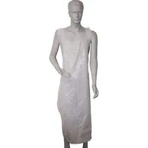 Schürzen Einmal mit Hänger 80x140 cm weiss