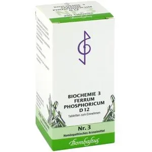 Biochemie 3 Ferrum phosphoricum D12 Tabletten Bombastus