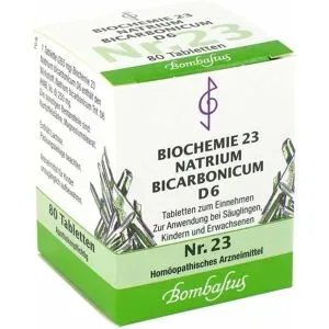 Bombastus Biochemie 23 Natrium bicarbonicum D6 Tabletten