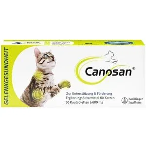 Canosan Kautabletten für Katzen zur Unterstützung der Gelenke