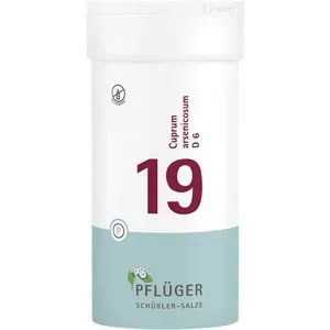 Schüßler-Salze Biochemie Pflüger 19 Cuprum arsenic.D 6 Tbl.