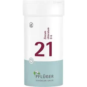 Schüßler-Salze Biochemie Pflüger 21 Zincum chloratum D6 Tbl.