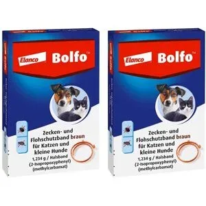 Bolfo Floh- und Zeckenschutzband für kleine Hunde und Katzen