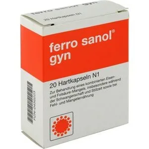 Ferro Sanol gyn hartkapsel mit msr.überz.pellets