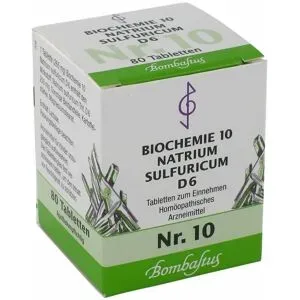 Bombastus Biochemie 10 Natrium sulfuricum D6 Tabletten