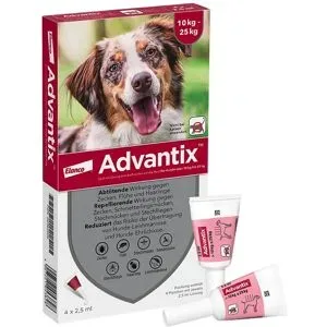 Advantix Spot-On für Hunde 10 bis 25 kg