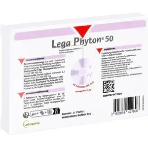 Lega Phyton 50 Ergänzungsfuttermittel für Hunde und Katzen