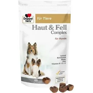 Doppelherz für Tiere Haut & Fell Complex für Hunde