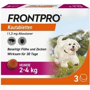 FRONTLINE FRONTPRO Kautabletten Hund 2-4 kg