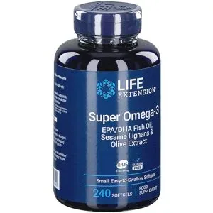 Life Extension Super Omega-3 EPA/DHA Fish Oil Weichkapseln